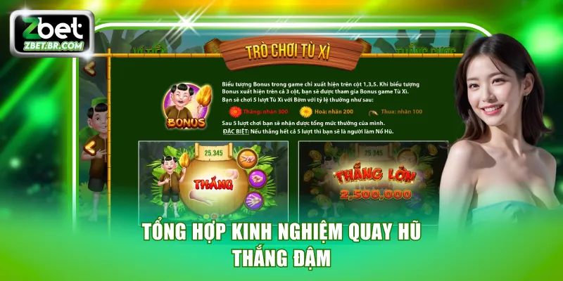 Tổng hợp kinh nghiệm quay hũ thắng đậm